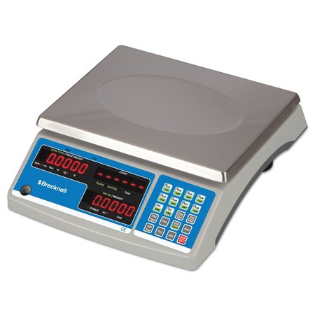 Brecknell Electronic Counting Scale 60 lb. Capacity, Gray B140